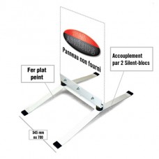 SERIE L - SILENT-BLOC | ESQUIVENT EN ACIER PEINT BLANC