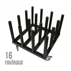 SUPPORT 16 ROULEAUX